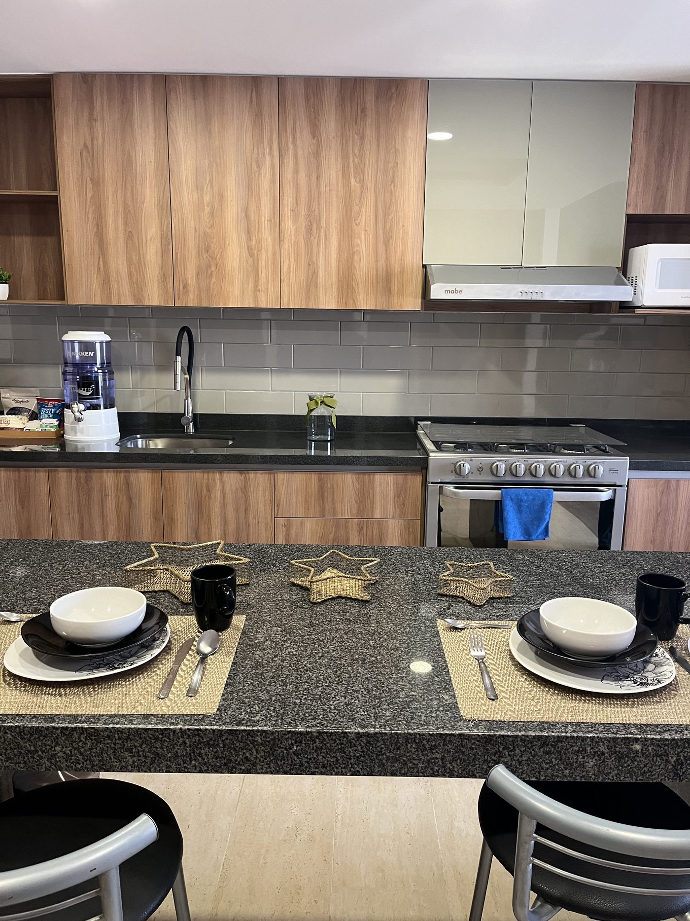 Fully equipped kitchen